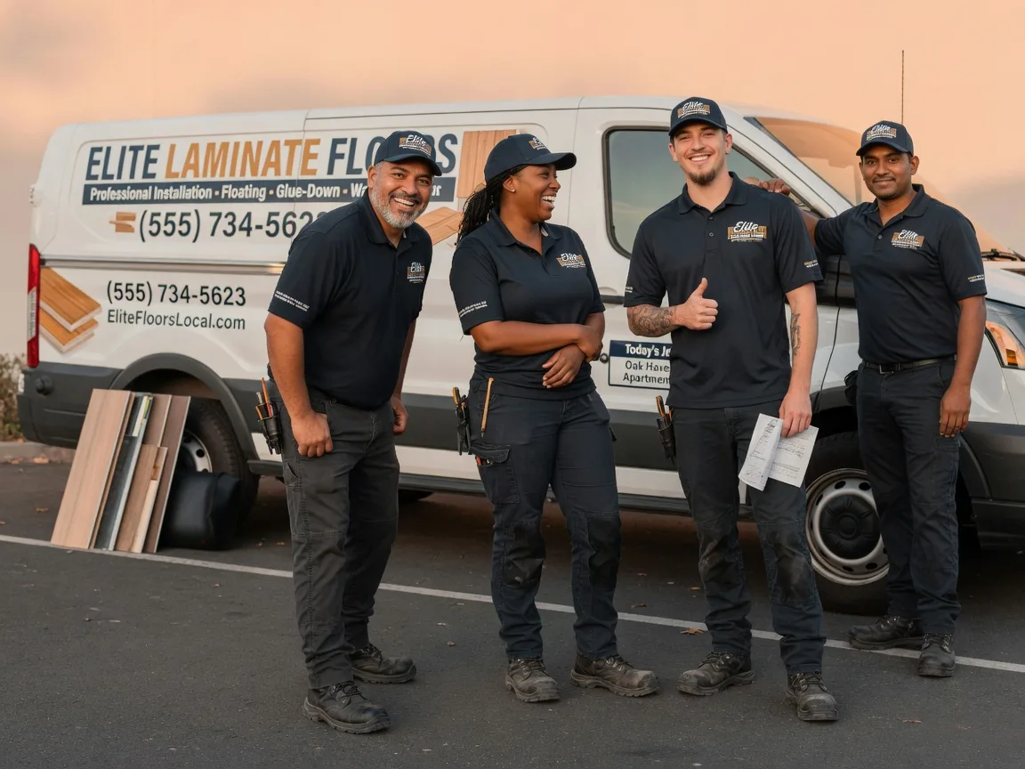 Laminate flooring installation company in Foss, OK